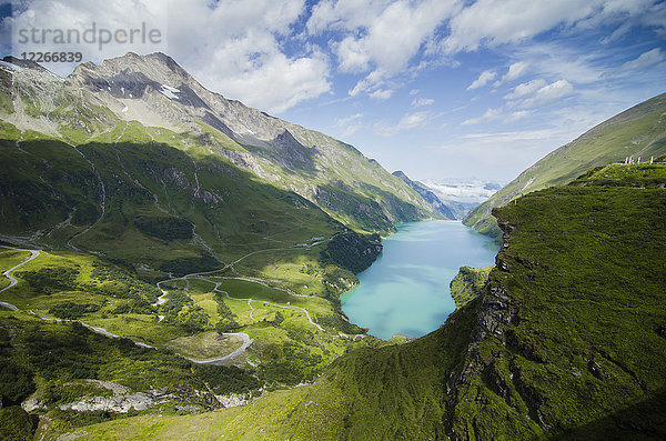 Österreich  Kaprun  Talsperre Wasserfallboden