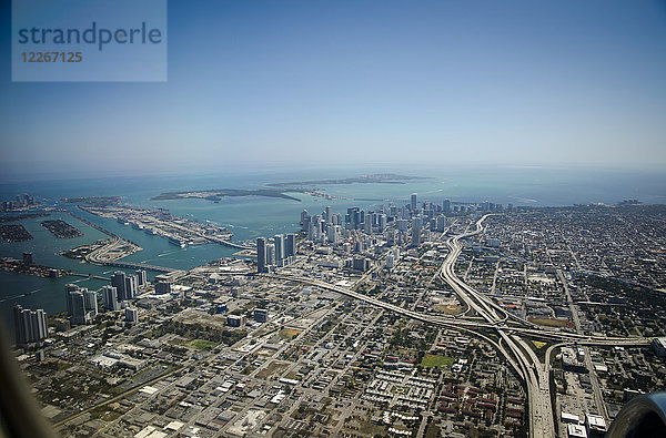 USA  Florida  Miami  Luftaufnahme