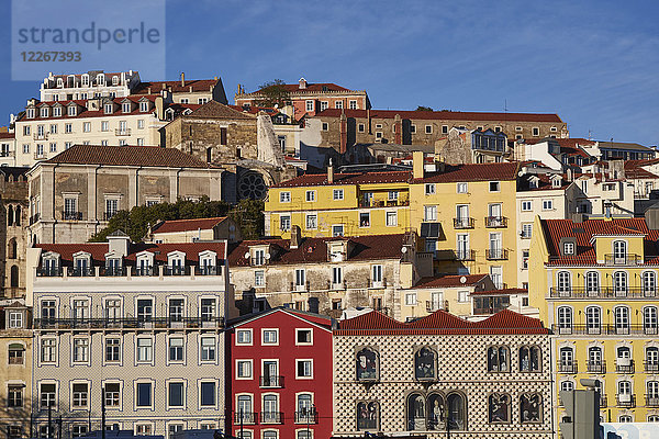 Portugal  Lissabon  Alfama  Häuser