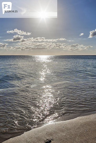 Blick auf den Strand Playa Ancon  Trinidad  Kuba
