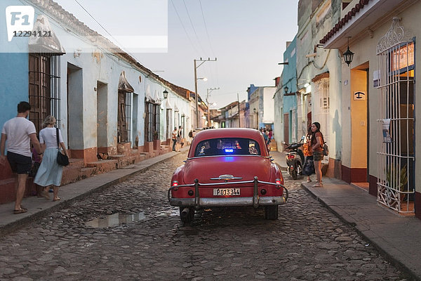 Straßenszene in der Altstadt von Trinidad  Kuba