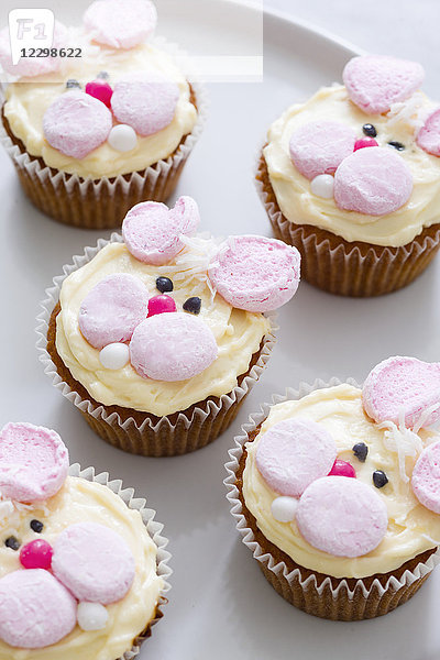 Cupcakes mit Marshmallows