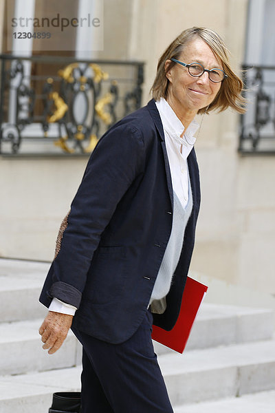 Françoise Nyssen  französische Kulturministerin.