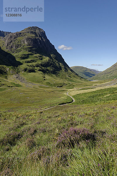 Vereinigtes Königreich  Schottland  Highland  Glencoe  Three Sisters