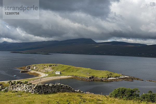 Großbritannien  Schottland  Highland  Sutherland  Halbinsel Ard Neakie  Loch Eriboll