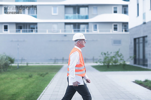 Bauarbeiter auf der Baustelle