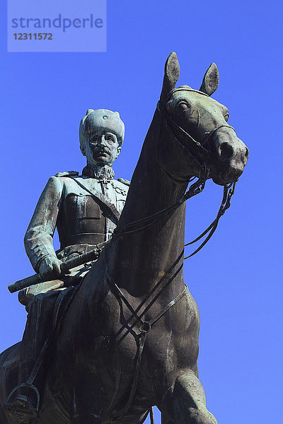 Europa  Finnland  Helsinki. Mannerheim-Statue
