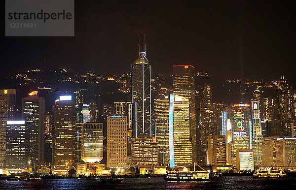 China  Skyline von Hongkong