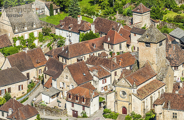 Frankreich  Lot  Quercy  Dordogne-Tal  Autoire