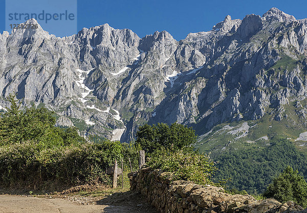 Spanien  Nationalpark der Picos de Europa von Mogrovejo aus