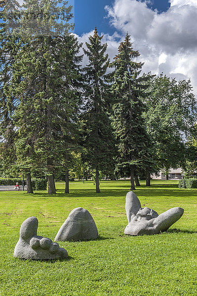 Estland  Tallinn  Skulptur im Toompark