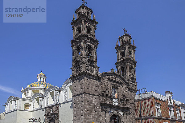 Mexiko  Bundesstaat Puebla  Puebla  Kirche Santo Christobal