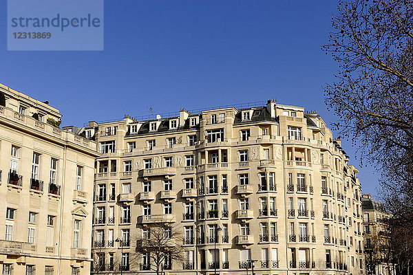 Frankreich  Paris  Haussman'sches Gebäude