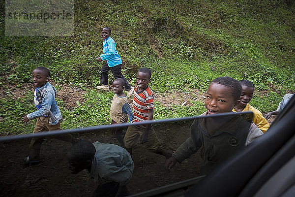 Ruanda  Umgebung von Byumba  tägliches Leben
