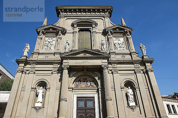 Italien  Lombardei  Bergamo  Città Bassa  Kirche San Bartolomeo