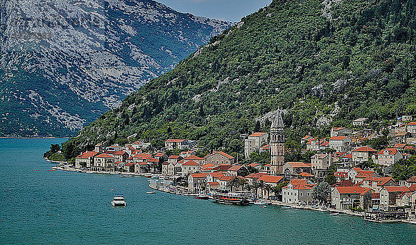 Europa  Montenegro  Bucht von Kotor