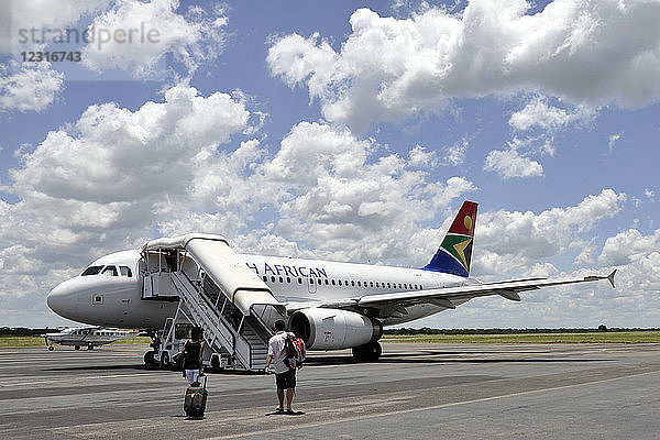 South African Airways  Victoria Falls  Simbabwe