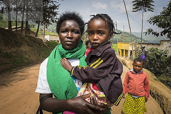 Ruanda  Umgebung von Byumba  tägliches Leben