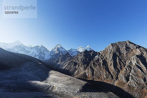 Sagarmatha-Nationalpark  UNESCO-Welterbe  Khumbu-Tal  Nepal  Himalaya  Asien