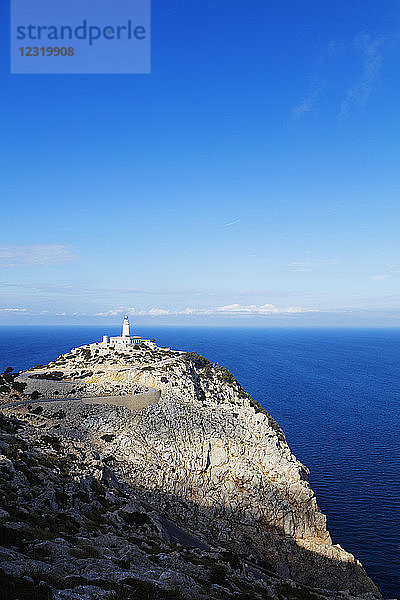 Leuchtturm Cap Formentor  Mallorca  Balearische Inseln  Spanien  Mittelmeer  Europa
