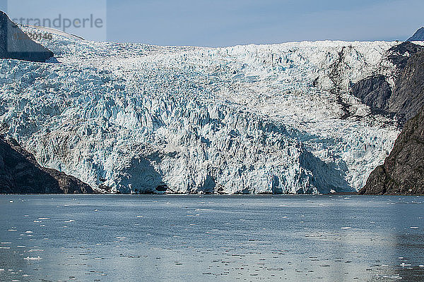 Holgate-Gletscher  Harding-Eisfeld  Kenai Fjords National Park  Alaska  Vereinigte Staaten von Amerika  Nord-Amerika