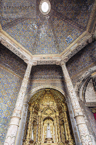 Innenraum der Kirche des Dominikanerklosters (Convento das Freiras de Sao Domingos)  UNESCO-Weltkulturerbe  Elvas  Alentejo  Portugal  Europa