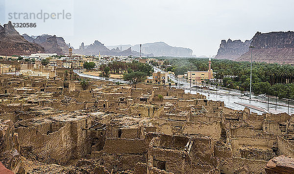 Die alte Geisterstadt Al Ula  Saudi-Arabien  Naher Osten