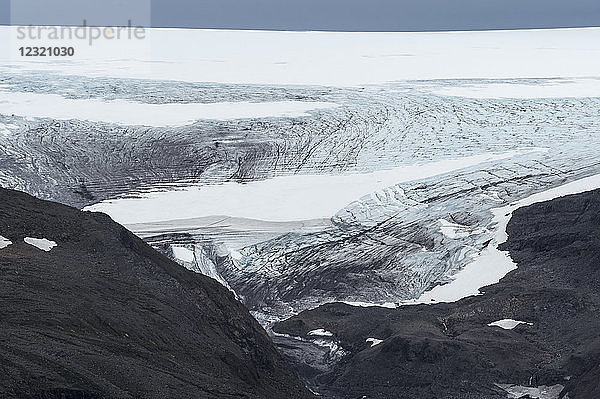 Drangajokull-Gletscher  Westfjorde  Island  Polarregionen