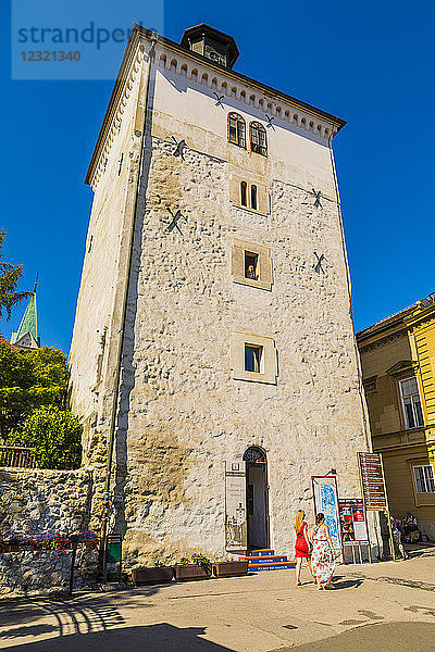 Lotrscak-Turm  Zagreb  Kroatien  Europa