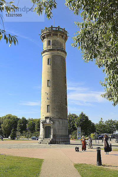 Vieux Phare de Honfleur  Leuchtturm  Boulevard Charles V  Honfleur  Calvados  Basse Normandie (Normandie)  Frankreich  Europa