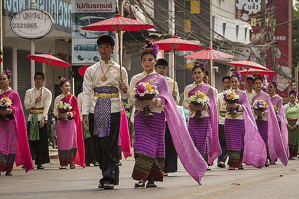 Chiang Mai Flower Festival 2018  Chiang Mai  Thailand  Südostasien  Asien