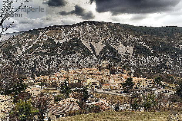 Greolieres  ein Dorf in den Seealpen (Alpes Maritimes)  Frankreich  Europa