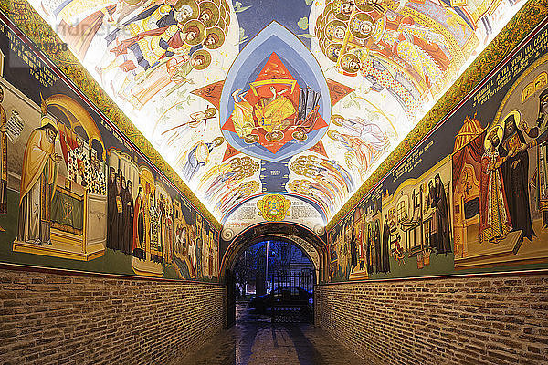 Das Antim-Kloster  erbaut zwischen 1713 und 1715 vom Heiligen Antim Ivireanu  Bukarest  Rumänien  Europa