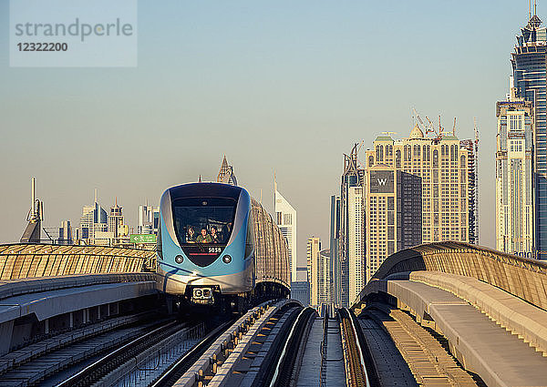 Dubai Metro  Dubai  Vereinigte Arabische Emirate  Naher Osten