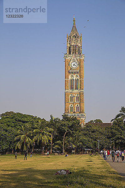 Universität von Mumbai  Rajabai Clock Tower  Mumbai  Maharashtra  Indien  Asien