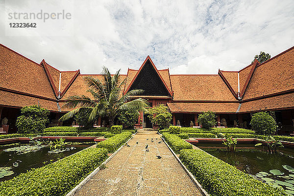 Innenhof des Nationalen Kunstmuseums; Phnom Penh  Kambodscha