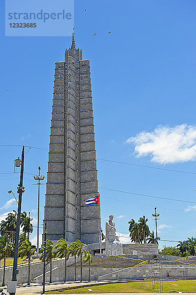 Jose Marti-Denkmal; Havanna  Kuba