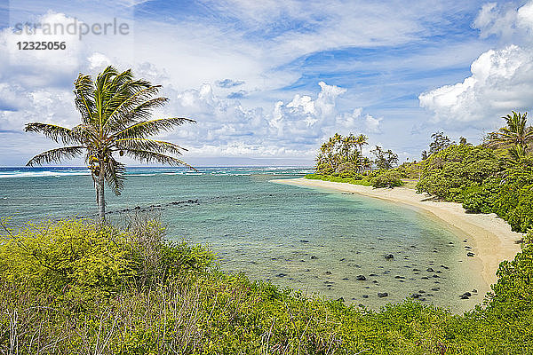 Twenty Mile Beach auf der Insel Molokai; Molokai  Hawaii  Vereinigte Staaten von Amerika