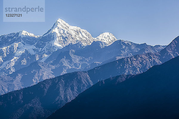 Berge im Himalaya; Nepal