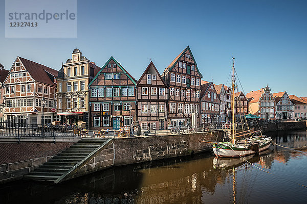 Fischmarkt  Stade  Niedersachsen  Deutschland  Europa