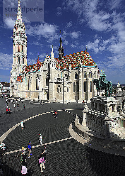Ungarn  Budapest  Matthiaskirche  außen