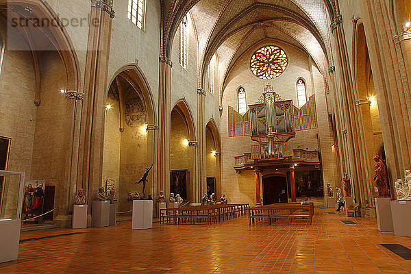 Frankreich  Okzitanien  Departement Haute-Garonne (31)  Toulouse  Kloster Augustins (Museum der schönen Künste) die Kirche