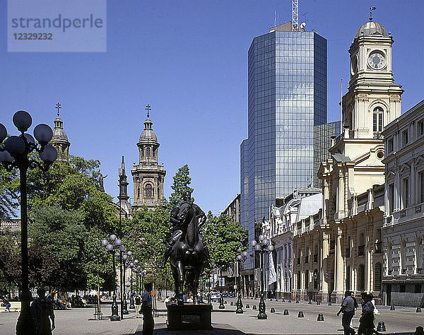 Chile  Santiago  Plaza de Armas