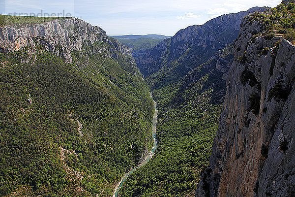 Frankreich  Provence Alpes Cote d'Azur  Alpes de Haute Provence (04)  La Palud sur Verdon  Verdon-Schlucht