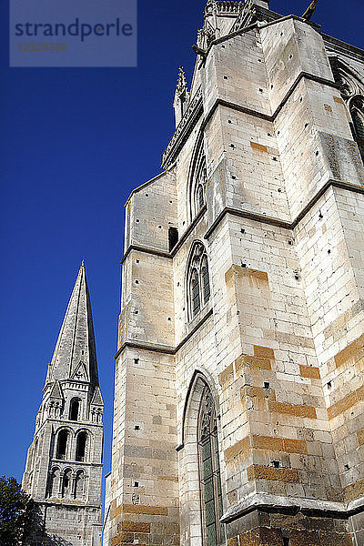 Frankreich  Region Bourgogne Franche Comte (Burgund)  Departement Yonne  Auxerre  Abtei Saint Germain