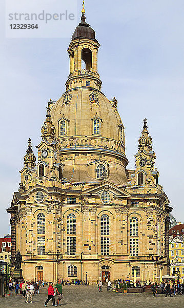 Deutschland  Sachsen  Dresden  Frauenkirche  Liebfrauenkirche