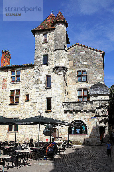 Frankreich  Nouvelle Aquitaine  Departement Dordogne (24)  Perigueux  Straße Saint Louis  Pächterhaus oder Patissierhaus