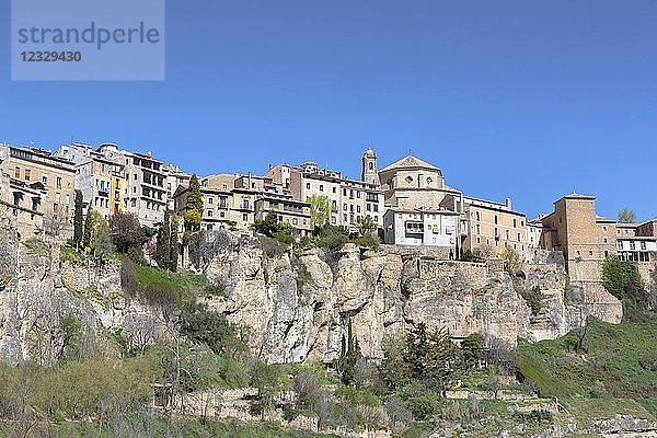 Spanien  Cuenca Stadt (W.H.)  Die hängenden Häuser