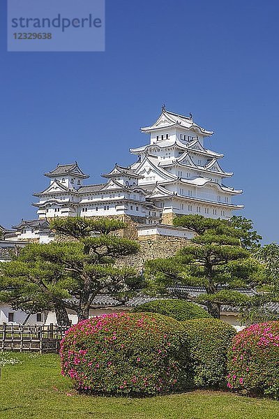 Japan  Provinz Hyogo  Stadt Himeji  Burg Himeji  Shirazaki Jo