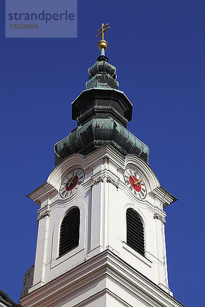 Ungarn  Sopron  Lutherische Kirche  Uhrenturm